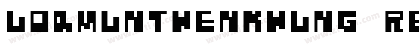UoqMunThenKhung Regu字体转换
